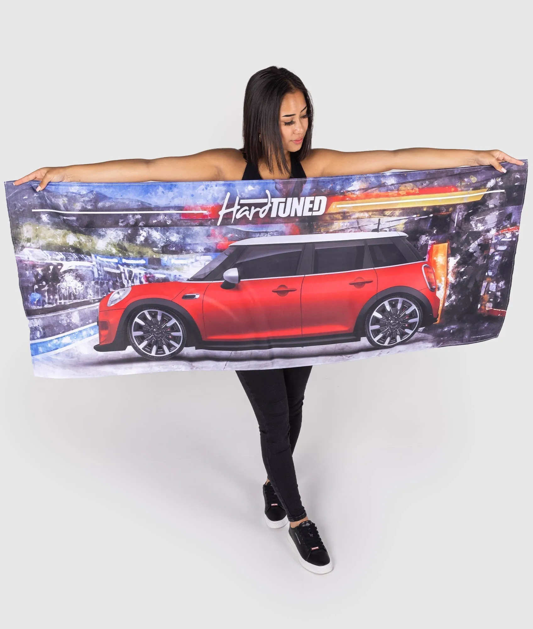 Mini Cooper Garage Flag