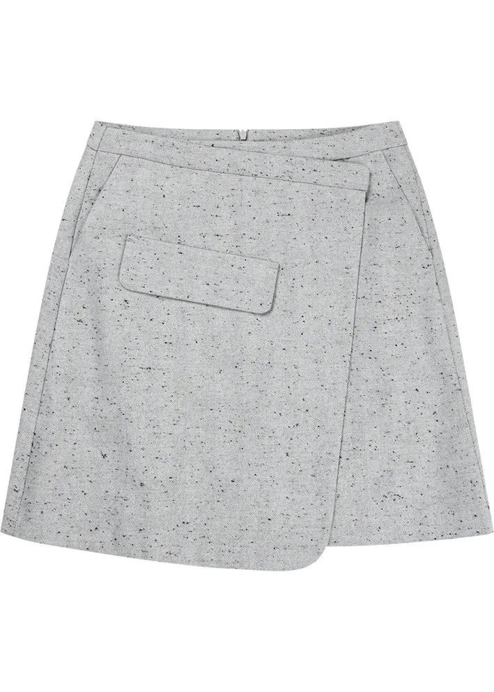 Munthe Express Nederdel - Grey