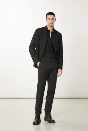 Nero Vinile Slim canvas Pants