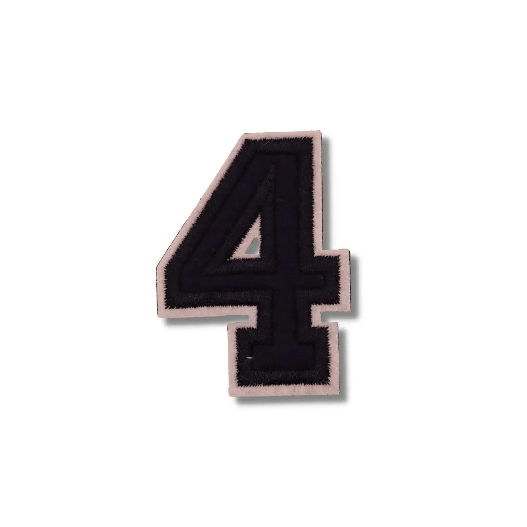 Numbers Velcro Patch