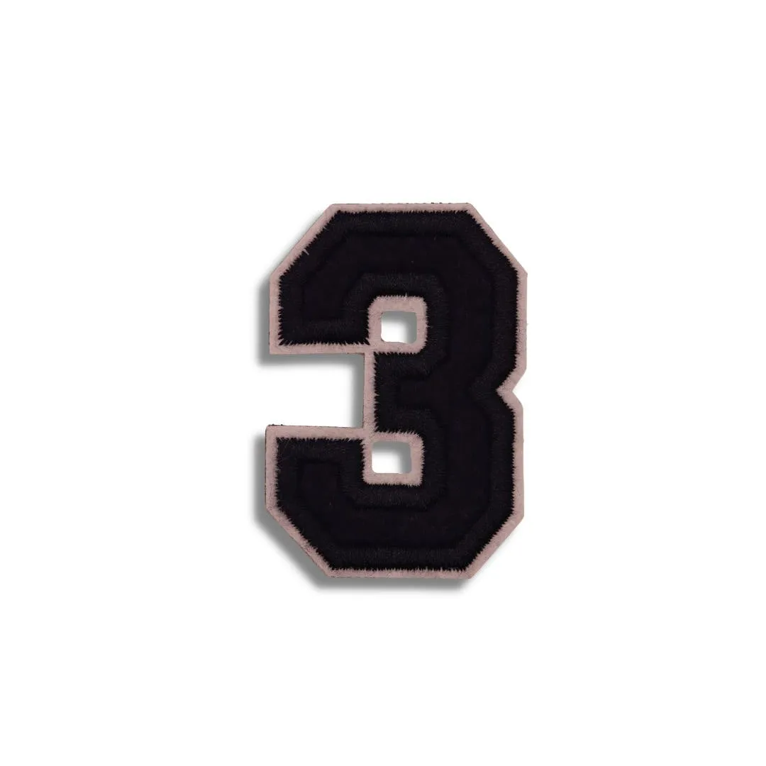 Numbers Velcro Patch