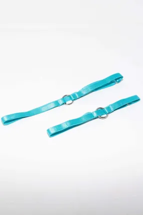 O-Ring Leg Garter - Blue