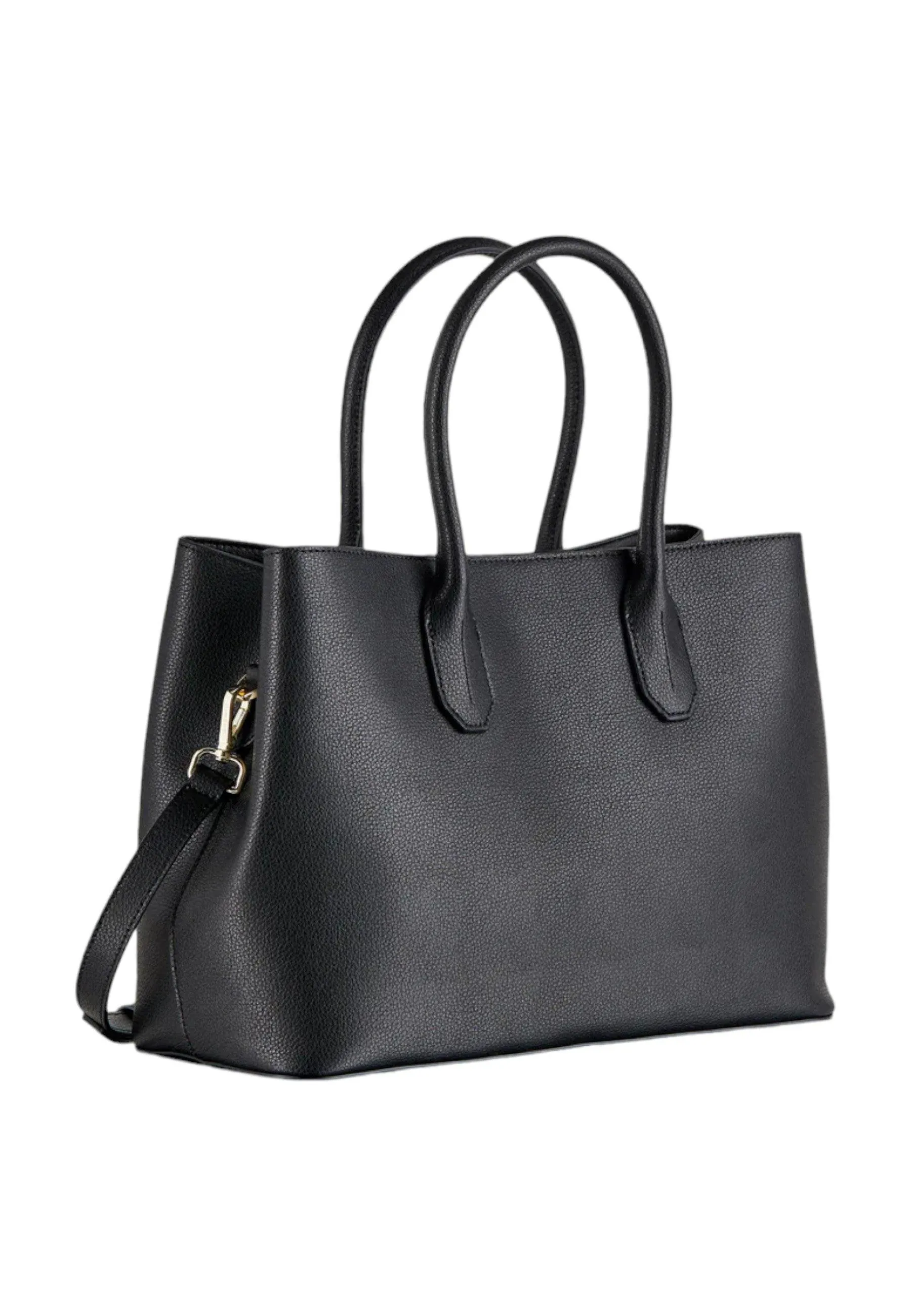 PATRIZIA PEPE Borsa Tote Large Donna Black Gold 8B0095-L001