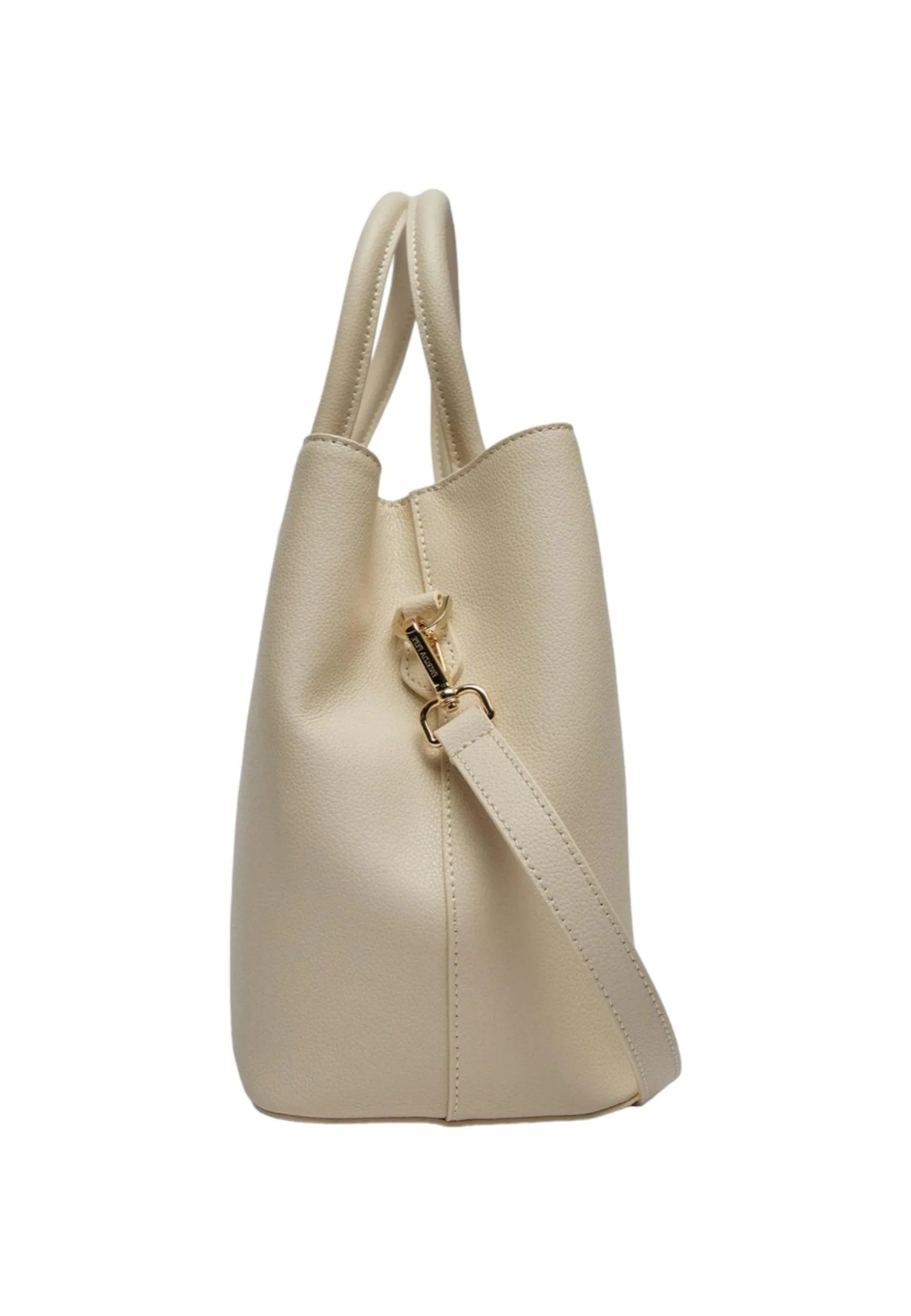 PATRIZIA PEPE Borsa Tote Large Donna Off White Beige 8B0095-L001