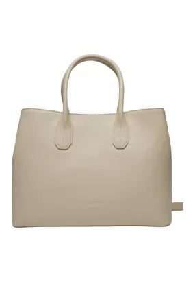 PATRIZIA PEPE Borsa Tote Large Donna Off White Beige 8B0095-L001