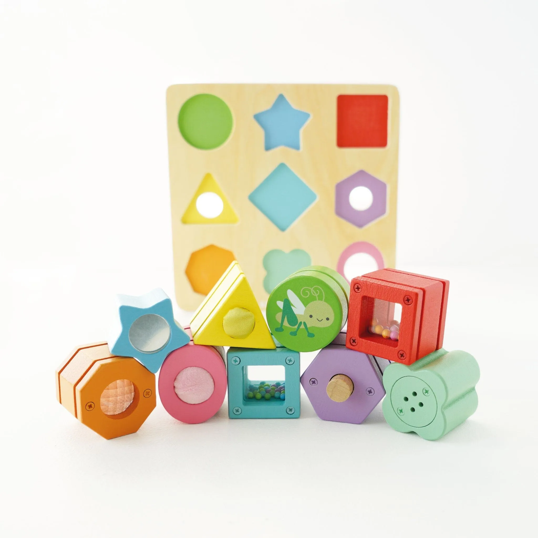 Rainbow Sensory Shape Sorter