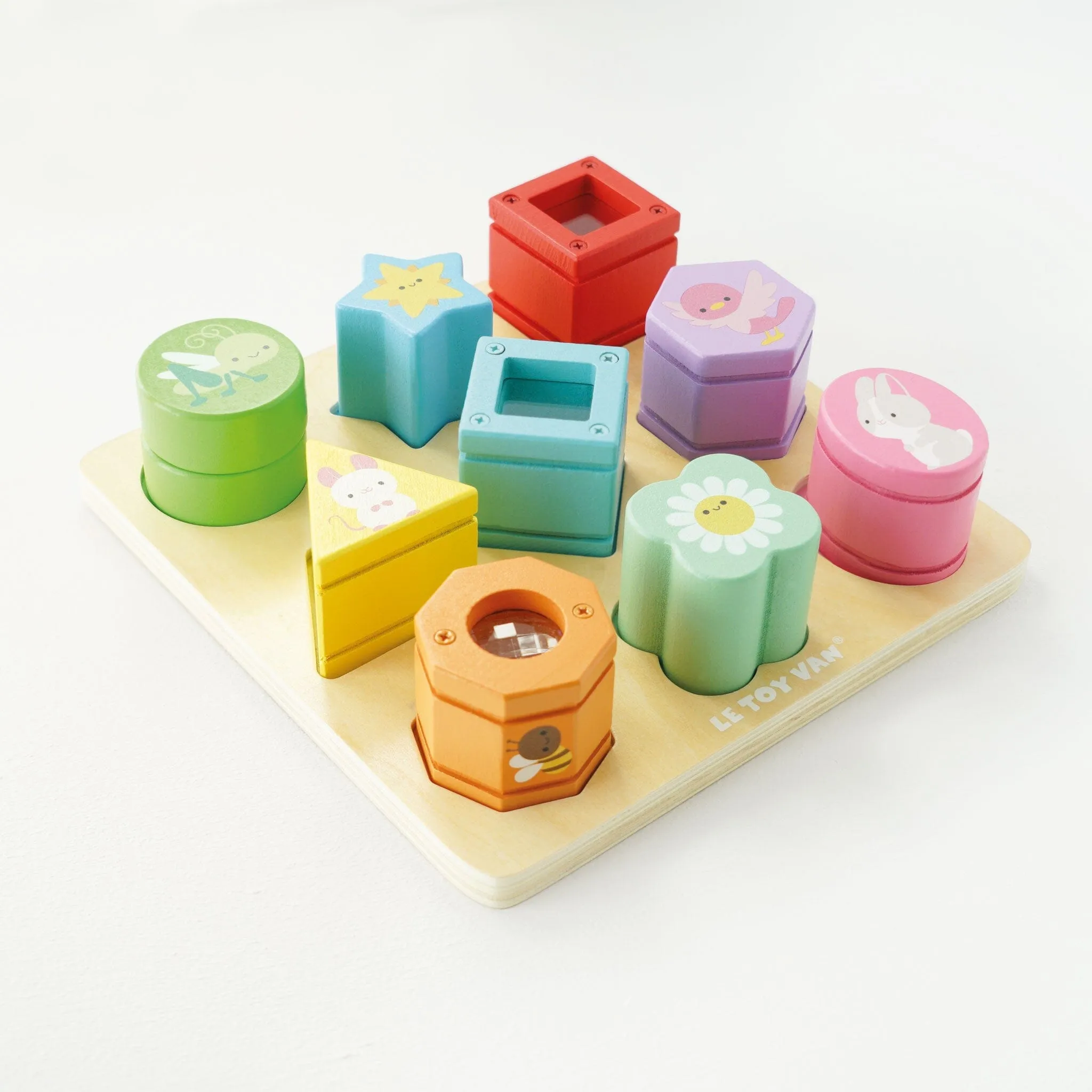 Rainbow Sensory Shape Sorter