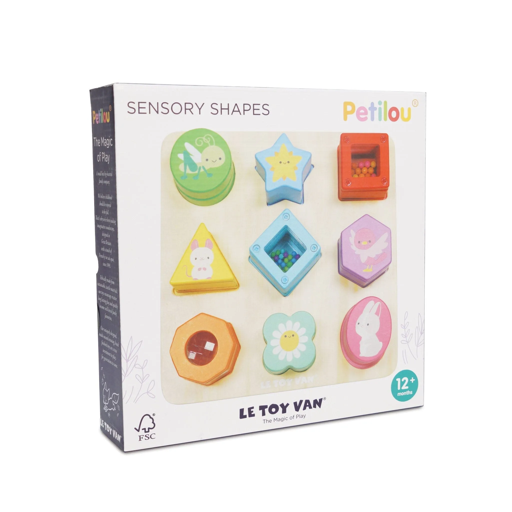 Rainbow Sensory Shape Sorter