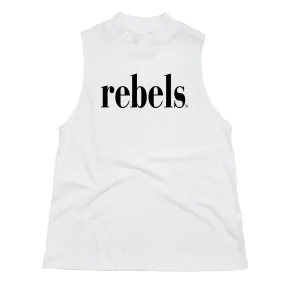 Rebels Sideline Mock Neck Tank