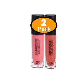 Shiny & Glossy Lips  Color Express Lip Gloss Pack of 2