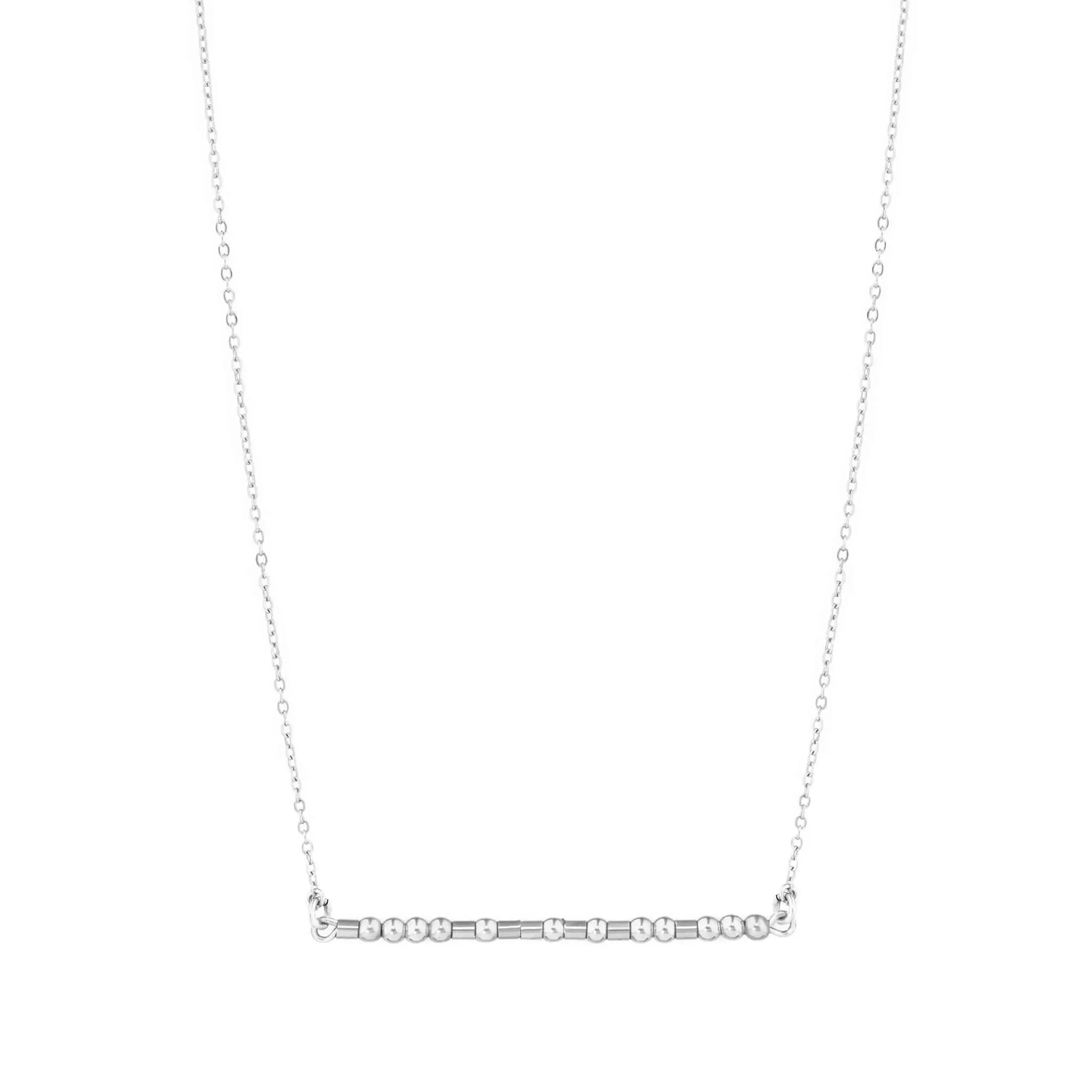 SISTER I MISS YOU - MORSE CODE NECKLACE