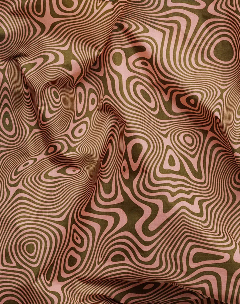 STANDARD BAGGU - TRIPPY SWIRL SALMON