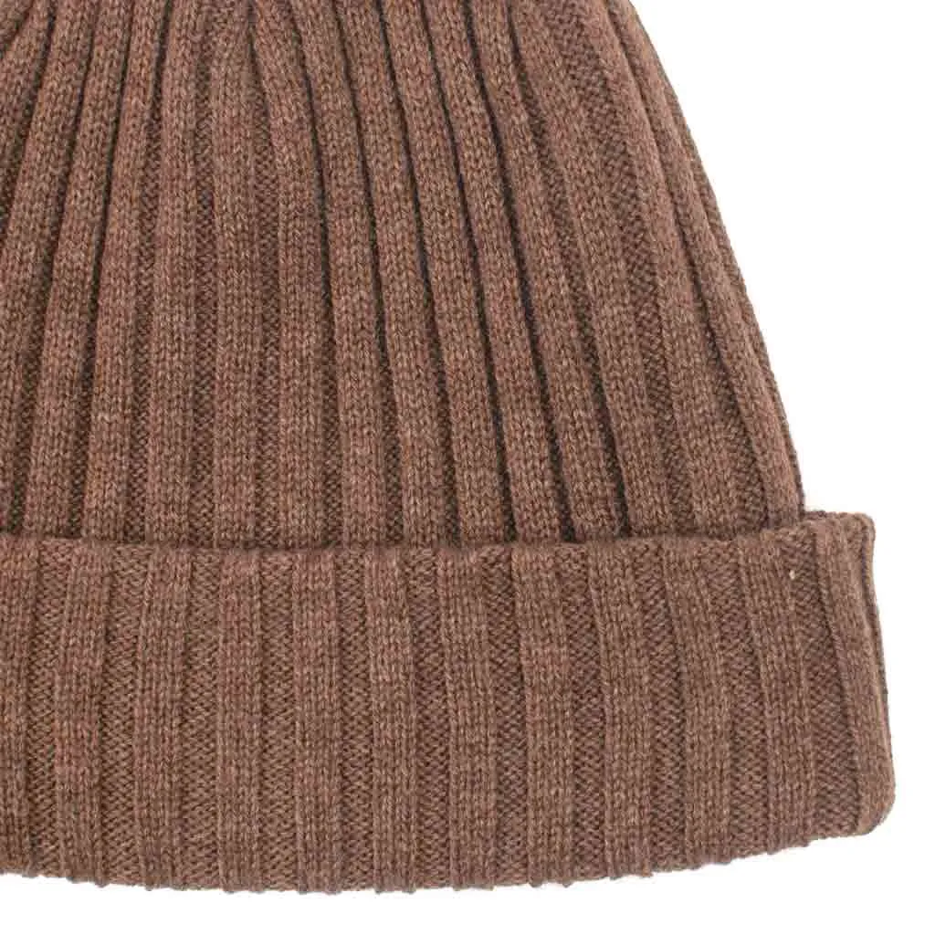 The Real McCoy's MA21105 Wool Cashmere Knit Cap Khaki