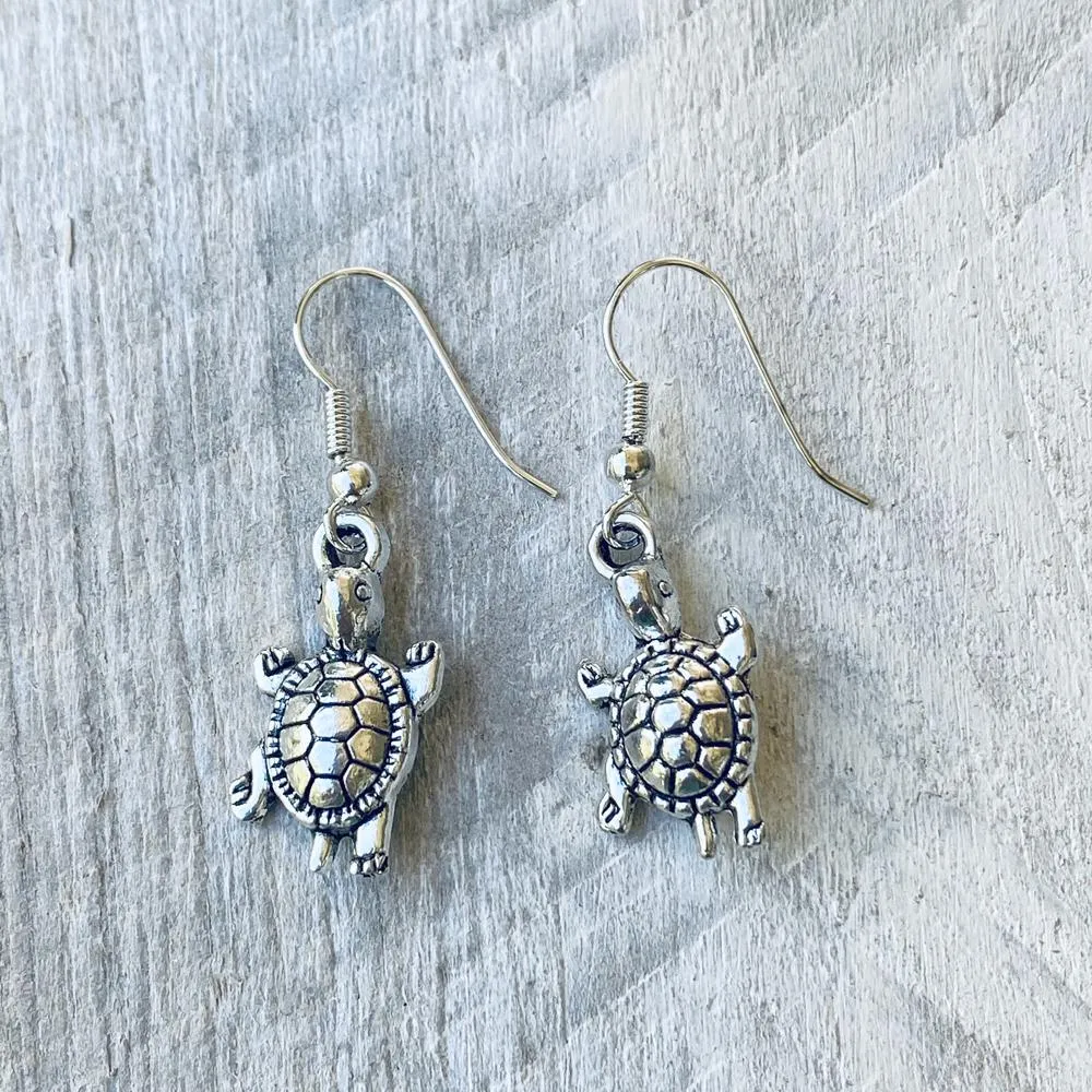 Turtle Earrings for Kids