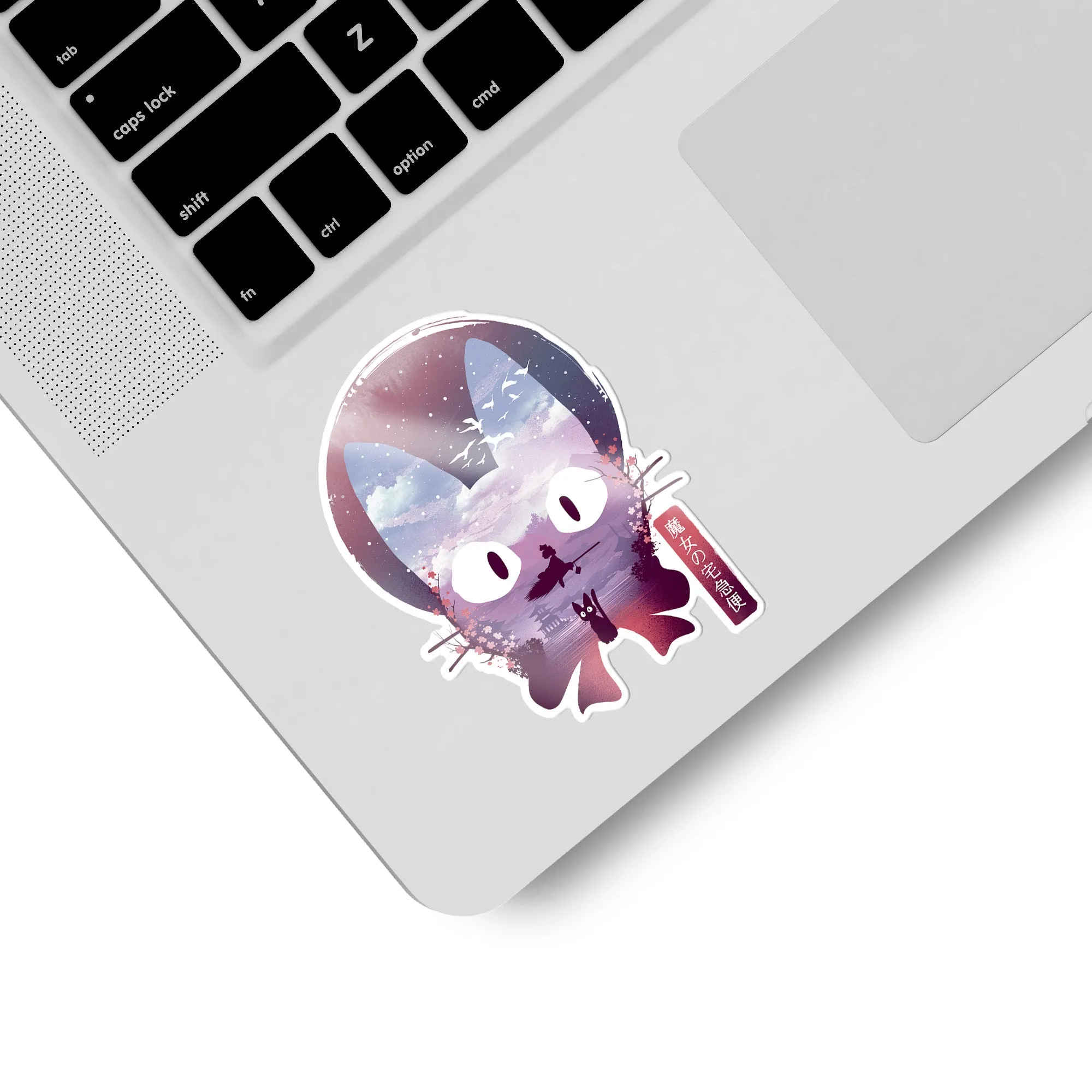 Ukiyo Black Cat Sticker