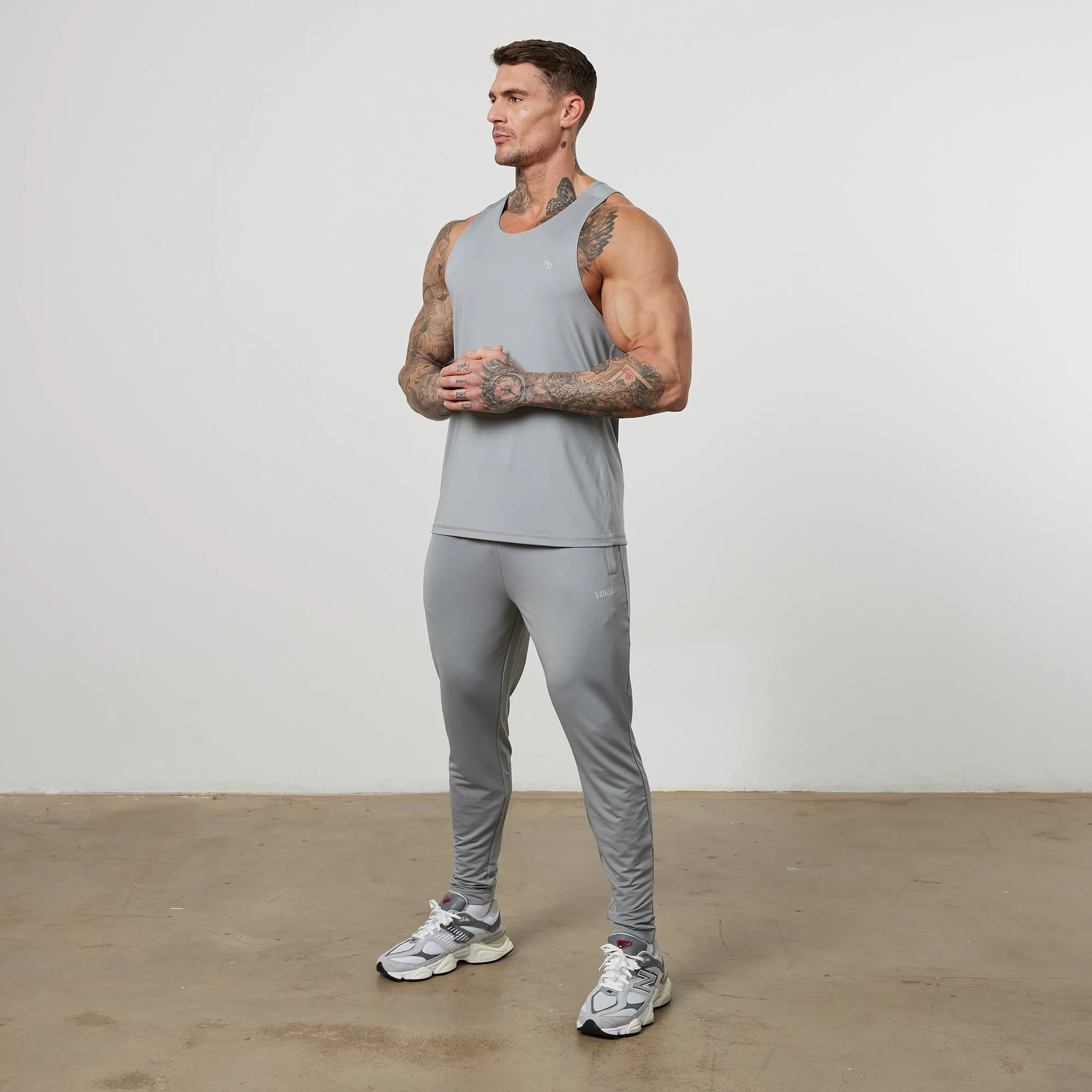 Vanquish Essential Steel Grey Performance Sweatpants