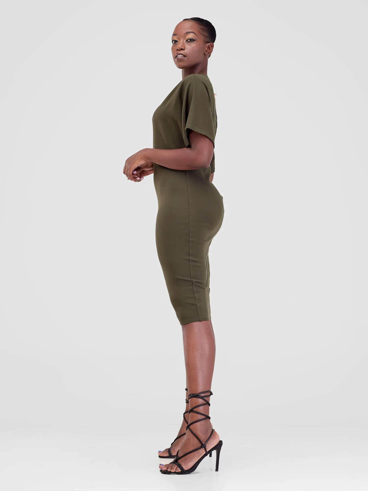 Vivo Kay Sheath Dress - Hunters Green